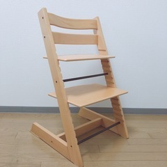 ストッケ Stokke トリップトラップ 新型ナチュラル S/N4 ハイチェア 