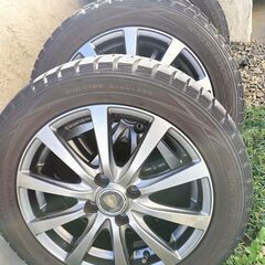 中古　アルミホイールとスタットレス　ヨコハマ　185/55R15