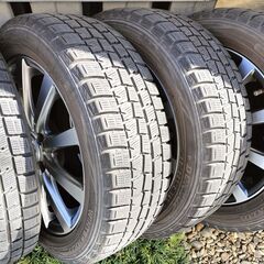 中古　アルミホイールとスタットレス　ヨコハマ　185/55R15