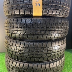 【9分山】2019年製 155/65R14 ダンロップ　ウィンターマックスWM02　★４本セット　タイヤまにあ S29