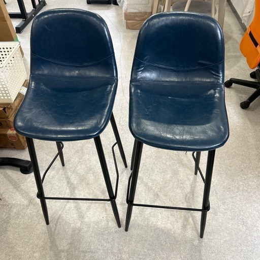 椅子　チェア　レザー　×2脚