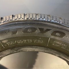 【9分山】2018年製 155/65R13 トーヨーGARITGIZ　★４本セット　タイヤまにあ S30
