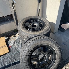スタッドレスタイヤ　中古ジムニー