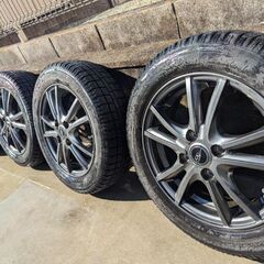 タイヤ＆ホイール 155/65R14 TOYOタイヤGARIT studless スペーシアで使用