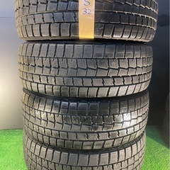 バリ山 DUNLOP WM02 215/60R16 スタッドレス タイヤ 2017年製