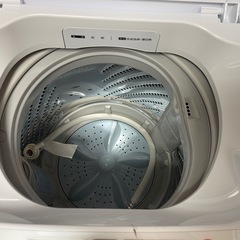 【リサイクルサービス八光】2021/2019年製　2点セットで！！アクア126L冷蔵庫　ハイセンス4.5kg洗濯機