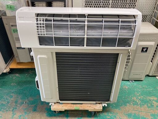 K05698 中古エアコン ダイキン 2018年製 主に6畳用 冷房能力 2.2KW /