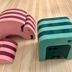ボーネルンド ボブルス3点セット（ゾウ、アリクイ、チキン）