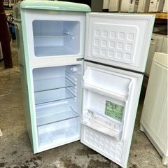 札幌市内配送可 23年製 アイリスオーヤマ レトロデザイン 114L 2ドア冷蔵庫 PRR-122D-LG 美品だがヘコミ有-兵庫県　ERNIEBALL MUSICMAN AXIS  SUPER SPORTエレキギター