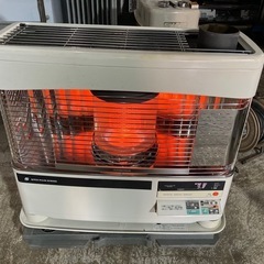 点検清掃済み　コロナ　煙突式石油ストーブ　15年