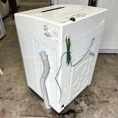 札幌市内配送可 美品 24年製 アイリスオーヤマ 5kg 全自動洗濯機 IAW-T504 ホワイト