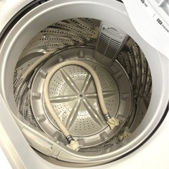 札幌市内配送可 美品 24年製 アイリスオーヤマ 5kg 全自動洗濯機 IAW-T504 ホワイト