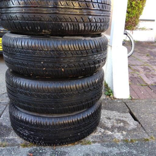 195-65R-15‼️アルミ4本付き‼️夏タイヤ‼️ トヨタ 夏タイヤ 195 /