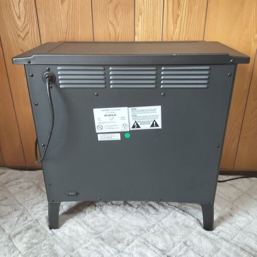 QVC 暖炉型ファンヒーター DFI-5010-01 MD901☆美品 暖炉型 ファンヒーター