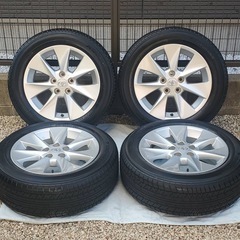 美品新車外し❗20ヴェルファイア❗純正アルミホイール❗215/60R17バリ山❗