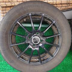 アルミホイール　ブリヂストン ECO FORME CRS101 軽量 15インチ 5.5J　1本ガリキズあり