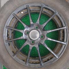 アルミホイール　ブリヂストン ECO FORME CRS101 軽量 15インチ 5.5J　1本ガリキズあり