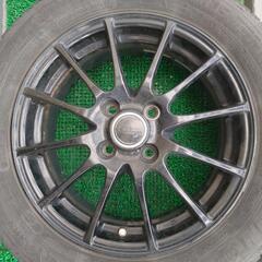 アルミホイール　ブリヂストン ECO FORME CRS101 軽量 15インチ 5.5J　1本ガリキズあり