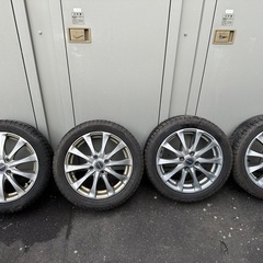 三菱アイ用スタッドレスアルミセットタイヤバリ溝！