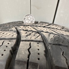 三菱アイ用スタッドレスアルミセットタイヤバリ溝！