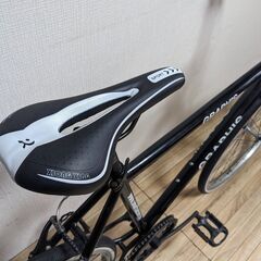 メンテ済！クロスバイク ブラック PayPay払いOK!