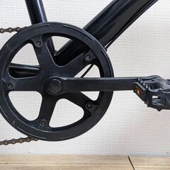 メンテ済！クロスバイク ブラック PayPay払いOK!