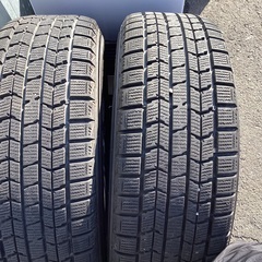 アルミホイール 12800円 16×6.5J スタッドレスタイヤ 215/65R16 ダンロップ 12年製🌟14