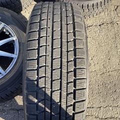 アルミホイール 12800円 16×6.5J スタッドレスタイヤ 215/65R16 ダンロップ 12年製🌟14