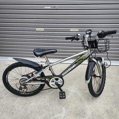 Dride 子供用自転車 シルバー・ブラック 20インチ 兵庫県発 手渡し限定