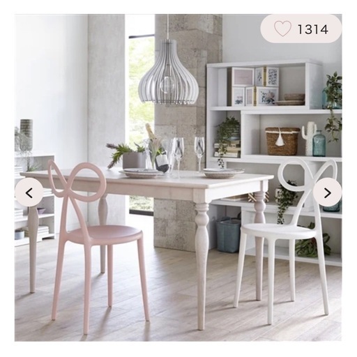 Francfranc アルパ ダイニングテーブル ストア w1300 ホワイト