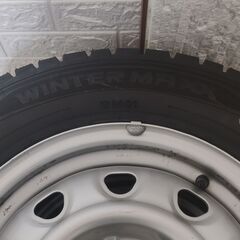 スタッドレスタイヤ中古　4本セットホイール付き（画像追加しました