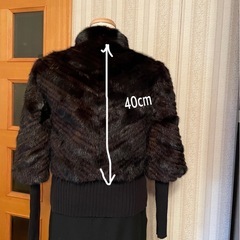 SAGAミンク　リメイクボレロ