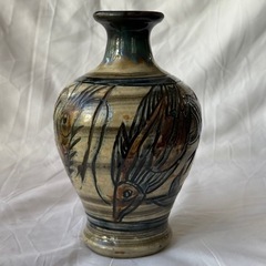 金城次郎 人間国宝 壺屋焼 花瓶