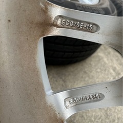 16インチ　エコフォルム　SE15　タイヤ付き