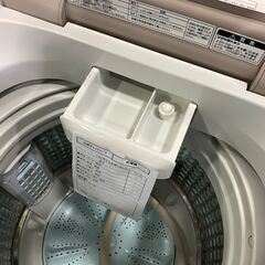 7Kg洗濯機 アクア AQW-GV70G（W）2019年 中古商品 店頭決済