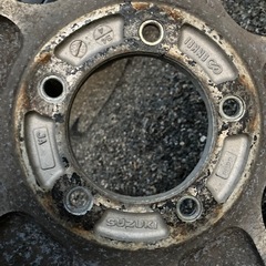 ジムニーJA11ホイール　195 R16トーヨートランパス