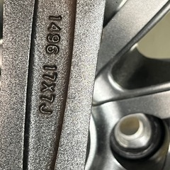 ホイール付きスタッドレスタイヤ
