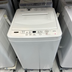 美品 2021年式 YAMADA 洗濯機 YWM-T60H1 6kg