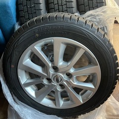日産 デイズ ルークス 純正アルミホイール 14×4.5J ＋46 ダンロップ 