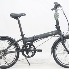 雨の日も安心前後泥除け付【ダホン qix スラム外装8段変速・アルミ