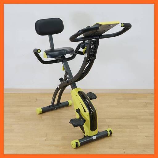 【美品】【ALINCO/アルインコ】2万3000円で購入,エアロバイク /フィットネスバイク エクササイズ/ コンフォートバイクII AFB4309G 背もたれ付  トレーニング