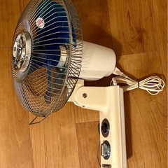 当時物 レトロ扇風機 稼働確認済 人気の緑3枚羽 ナショナル  F-30T1L