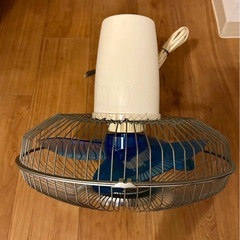 当時物 レトロ扇風機 稼働確認済 人気の緑3枚羽 ナショナル  F-30T1L