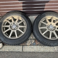 スタッドレスタイヤアルミ付き4本