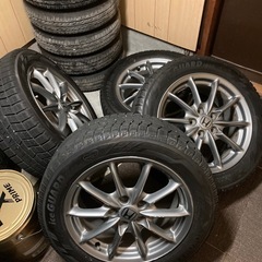 ◯オデッセイアブソルート純正　アルミホール　215/55r17 溝あり◯
