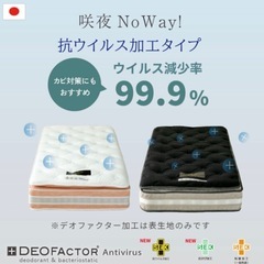 フランスブランド「EPEDA」マットレス180x200cm+マッチングボックス2個 