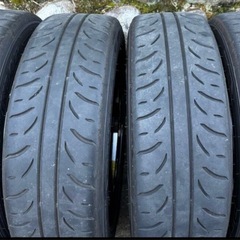 バリ山　夏タイヤ　165/55R15 22年製