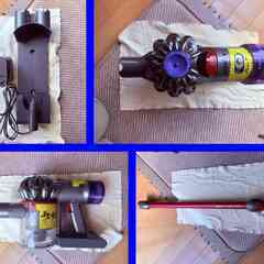 Dyson V8 Slim Fluffy+　型番 SV10KSLMCOM 掃除機 ダイソン　予備バッテリーなんと3本付