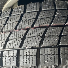 【ほぼ新品】軽 冬タイヤ 4本セット ホイール付き