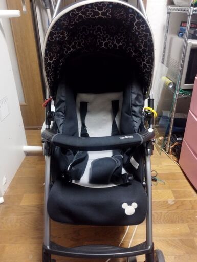 室内保存　ラクーナビッテ　AB型ベビーカー aprica アップリカ ラクーナビッテ グレー AB型 ベビーカー アップリカ